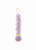 Muslin Cotton - Metal-Free Pacifier Clips, Lightweight and Secure Pacifier Holder for Babies (Mauve Muse) - Mila & Lulu