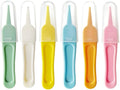 6 PCS Nose Cleaning Tweezer with Plastic Round-Head Ear Nose Navel Cleaner Clip for Care