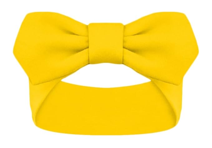 Creative Knitwear Montana State Bobcats Infant Girls Gold Solid Hair Knot Headband Embroidered Logo - Size Newborn - 4T