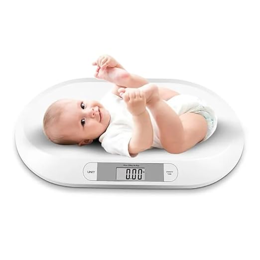 SIKE Feline Scale, Digital Portable Pet Dog Cat Scale; Comfort Baby Scale, 44 Pound Capacity, 3 Weighing Modes, Accurate Digital Scale for Infants, Toddlers, and Babies