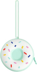 Baby Pacifier Holder Case – BPA-Free Silicone Donut Design | Travel Pacifier Case for Diaper Bag Essentials