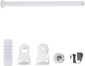 Remote Control Motorized Roller Shade Kit for 1.5" Tube (38mm) | Rechargeable Electric Blind Motor | Wireless DIY Retrofit Driver | Quiet RF433 | High Torque & Long Battery Life (1.1 N.m Torque)