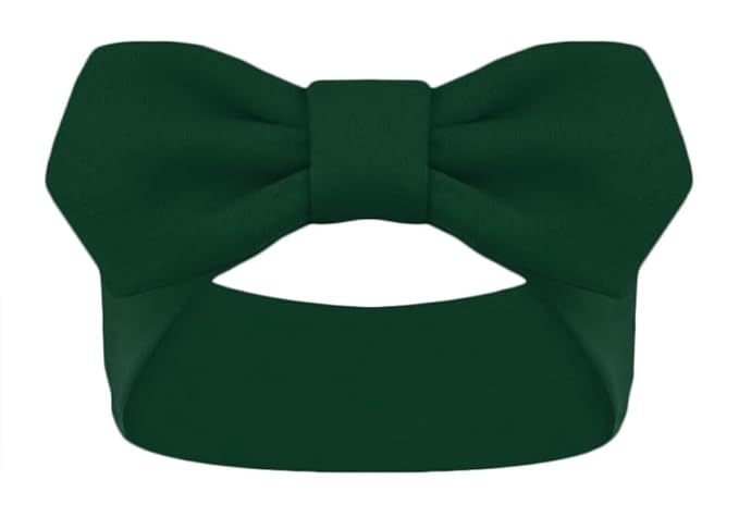 Creative Knitwear Colorado State Rams Infant Girls Hunter Solid Hair Knot Headband Embroidered Logo - Size Newborn - 4T