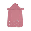 SONARIN Universal All Seasons Weather Cover for Baby Carrier,Cloak for Winter Warm,Footmuff,Windproof,Waterproof,Detachable hat(Pink)