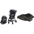 Safety 1st Smooth Ride Travel System with OnBoard 35 LT Infant Car Seat, Monument & onBoard 35 LT Adjustable Infant Car Seat Base