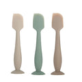 Baby Diaper Cream Spatula - Baby Diaper Rash Cream Applicator for Butt Paste Diaper Cream - Newborn Essentials (gray, green, brown)