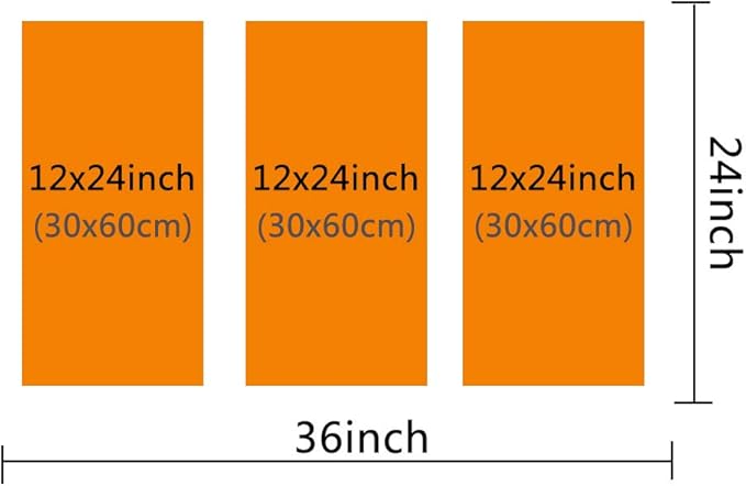TUMOVO 3 Panels Canvas Wall Art - Robot Canvas Wall Art AI Paintings Canvas Print Large Wall Decor AI Intelligence Pictures Modern Artwork for Wall Decorations Framed Ready to Hang, 36" Wx24 H