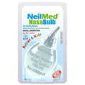 NeilMed NasaBulb Nasal Bulb Aspirator for Babies & Infants, Soft Silicone Tip, Clear Design, BPA & Latex Free, Sterilizable Large Size, 100 mL