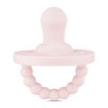 Ryan & Rose Cutie PAT Pacifier Teether (Flat, Pink)