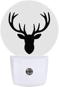 Deer Antler Night Light Plug-in Sleep Lamp Led Dusk to Dawn Night Light for Bedroom