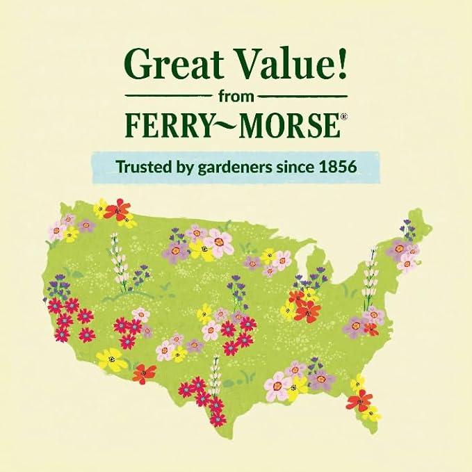 Ferry-Morse Perennial Mix Bulk Wildflower Seeds, 1lb