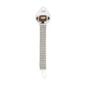 Mud Pie Knit and Crochet Pacifier Pacy Clips (Football), one Size fits Most