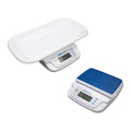 Adam Equipment MTB Baby & Toddler Digital Scale for Babies, Toddlers, Small Pets, Detachable Ergonomic Cradle, Non-Slip Mat, Easy to Use, MTB 20, Weighs up to 44lbs / 20kg