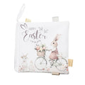 Easter Baby Sensory Book – Crinkle Bunny Cloth Book with Taggies for Infants 0-12 Months – Peek-a-Boo Egg Hunt Toy with Textures – Soft Springtime Gift 6x6 in (Easter)