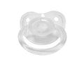 Rearz Pacifier Addict - Fixx - Jumbo Functional Adult XXL Silicone Pacifier - Size 10 Clear/Luminous