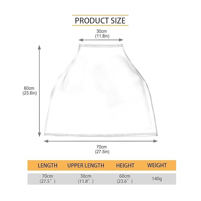 Multi-Purpose Car Seat Cover for Babies Breastfeeding Shawl Easy Installation Stroller Canopy Covers Easy to Clean Universal Fit