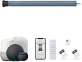 Matter Over WiFi Smart Roller Shade Motor, Φ45mm AC 120V Electric Blind Motor, Works with HomeKit, Alexa, Google Home, SmartThings (50N.m Torque for Φ50mm（2") Groove Tube