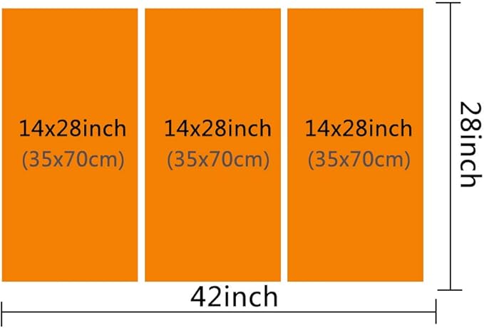 TUMOVO AI Intelligence Wall Decor for Living Room Data Analysis Picture Canvas Prints 3 Pieces Wall Art Robot Artwork for Home Office Room Wall Decorations Canvas Art Prints Ready to Hang, 42" Wx28 H