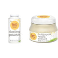 Burt's Bees Baby Dusting Powder, 100% Natural Origin, Talc-Free, Pediatrician Tested, 7.5 Ounces & Baby 100% Natural Multipurpose Healing Ointment, Face & Body Baby Ointment – 7.5 Ounce Tub