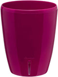 Santino 5.5 Inch ORCHIDEA Self Watering Pots for Orchids in Lilac - Decorative Wicking Planter with w/ Great Aerification, Drainage and Water Level Indicator