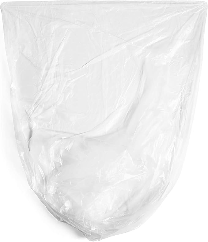 Aluf Plastics High Density Trash Bags, 45 Gallon, 16 Micron,