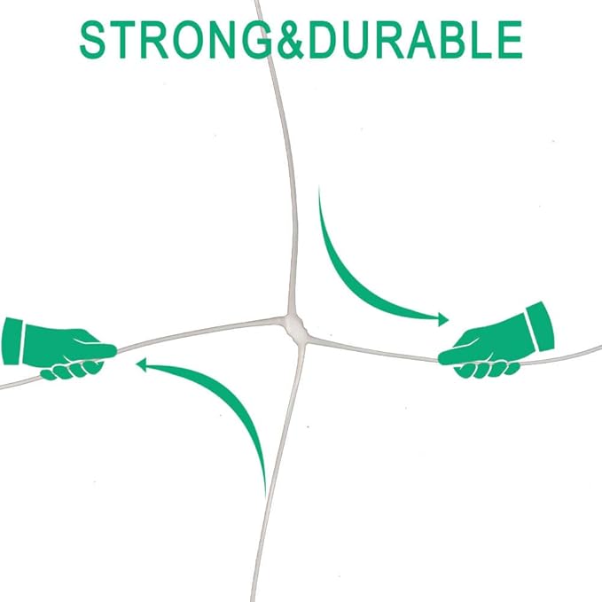 Heavy Duty Trellis Netting Roll - 67''x328' Plastic Plant Trellis Net for Climbing Plants