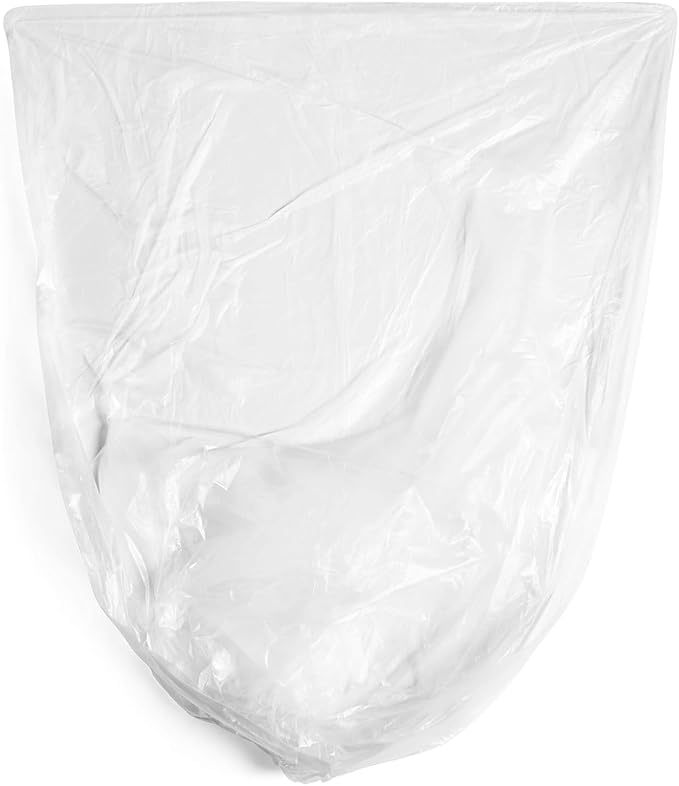 Aluf Plastics High Density Trash Bags, 33 Gallon, 16 Micron,