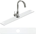 Faucet Mat for Kitchen Sink – 24"x4" Diatomite Stone Sink Splash Guard