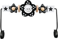 Wooden Baby Bouncer Toy Bar Attachment, Sensory Toy for Newborn to Toddler Boys Girls, Easy Install & Remove, Baby Bjorn Compatible (Black)