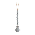 mushie 100% Silicone Baby Pacifier Clip BPA Free | Hera (Stone)
