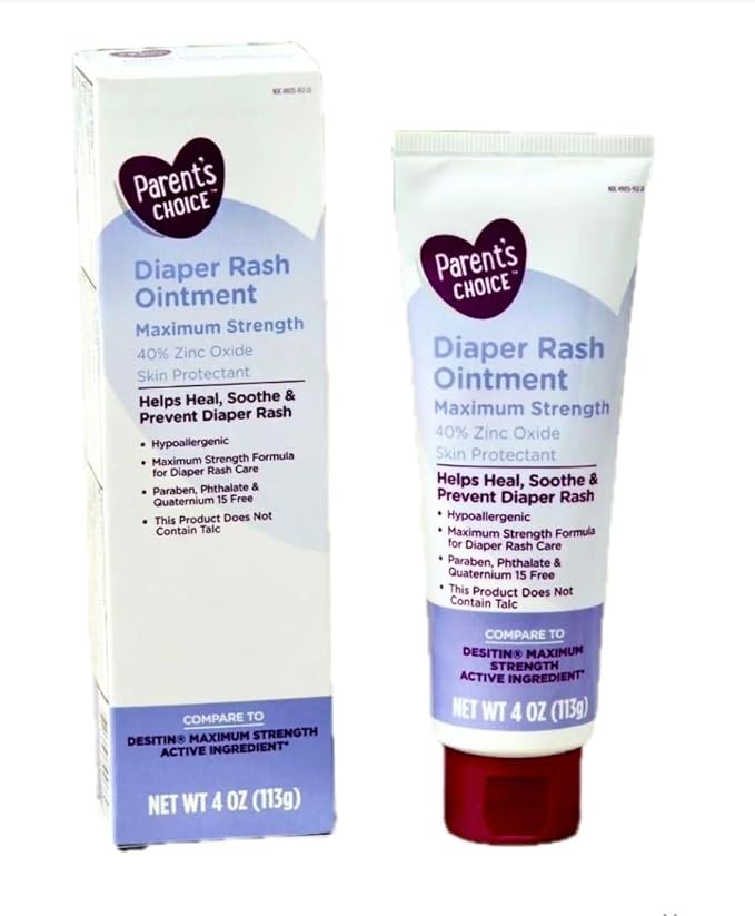 Parent's Choice Diaper Rash Ointment, 4 oz