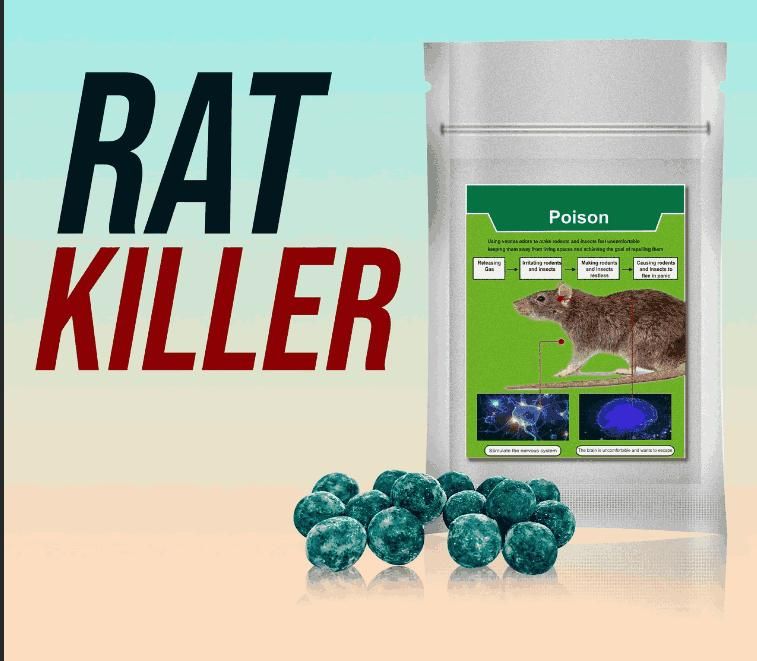 Poison RAT AND INSECT PEST Pellets Pack of 1 ( 15 Goli)