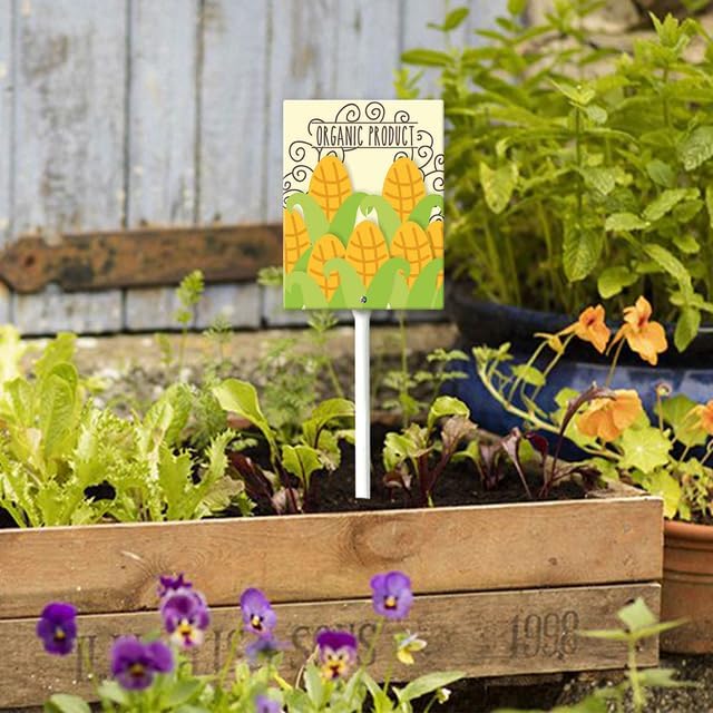 Eveokoki Aluminum Seed & Plant Labels - Plant Markes for Seedlings-Plant Tags for Pots - Garden Signs for Vegetable - Durable Markers for Plants Outdoor Waterproof - Garden Decor for Farmhouse