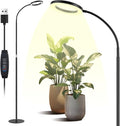 Grow Lights for Indoor Plants, Full Spectrum Plant Grow Light with 3/9/12H Timer, 3 Color Modes, 10 Brightness, Adjustable Growing Lamp for Large Indoor Plants, 17.7-29.5 Inch