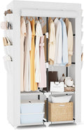 Portable Closet for Hanging Clothes, Portable Wardrobe Closet
