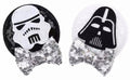 CLGIFT Minnie Ears Baby Hairband, Star Wars Hair Clip Sequin Flexible Headband for Baby/Toddlers, Perfect for Halloween, Christmas, Birthday, 1 Count