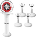 Kpop Lightstick Stand - Holder for Official Lightsticks, Display Stand - Compatible with Stray Kids, Enhypen, Ateez, Twice - Set of 5