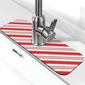 Christmas Red And White Candy Cane Swirl Stripe Striped Stripes Candycane