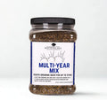 Whitetail Hill Multi-Year Mix Food Plot Seed Mix, 1/4 Acre or 2 Acres, Perennial Mix, Deer Food for 3-5 Years, Low Mainenance Food Plot, Clovers and Chicory