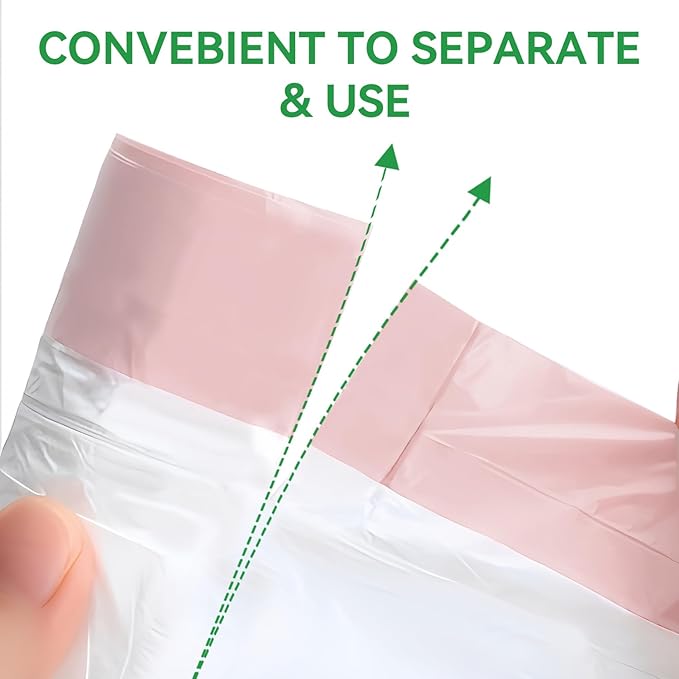 13 Gallon Trash Bags Drawstring, Garbage Bags, 1.99Mil Thickness