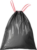 13 Gallon Trash Bags Drawstring, Garbage Bags, 1.99Mil Thickness