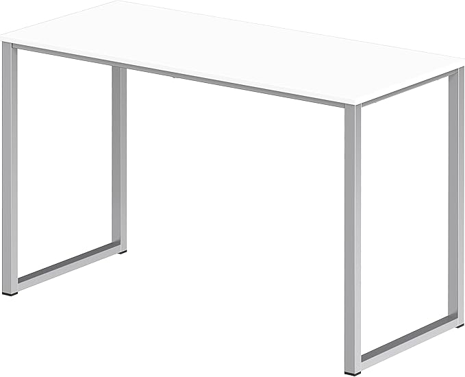 SHW Mission 32-Inch Home Office Computer Desk, White