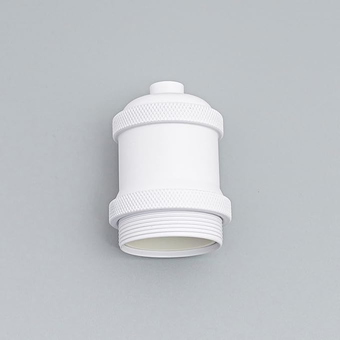 Kiven H-Type Wire Track LightPendants, 15.7 Inch Cord Length White Weave Rope, Restaurant DecorativePendant Light Industrial Pendant Lamp 3 Pack,Bulb Not Included（White）