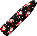 Black Christmas Santa Ironing Board Cover Cover Standard Size Soft Fabric
