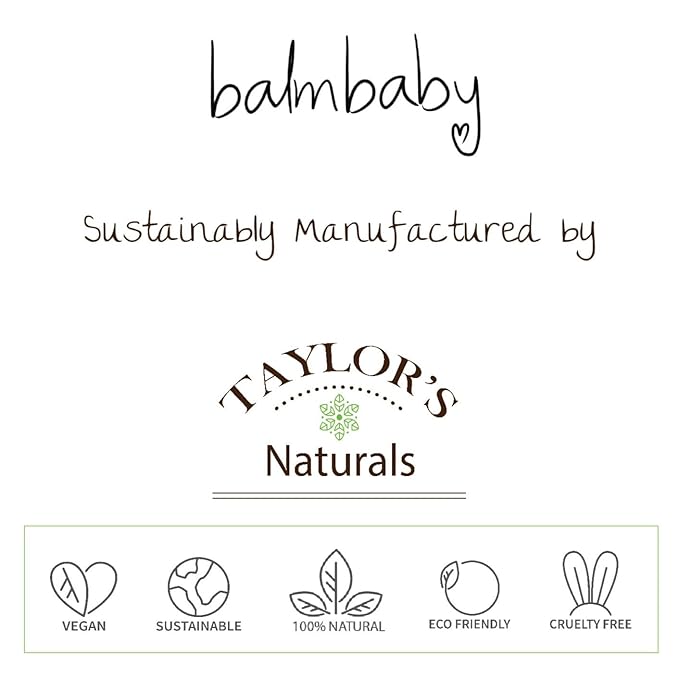 Balm Baby Teething Oil Rub - Natural and Organic Baby Teething Relief Aid with Chamomile & Clove - Vegan, Non-GMO, Gentle - 1 oz Glass Bottle (Bottle w/Dropper)