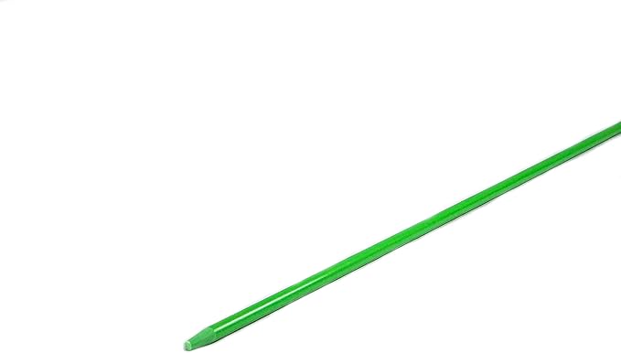 4ft Pro Snow Stakes - 48" x 5/16" Driveway Markers, Pointed Tip, Hy Viz Reflective Tape, Armor Cap (Choose Color/Quantity) (20, Green)