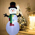 Christmas Decoration Outdoor 5 FT Inflatable Snowman, Christmas Blow Up Yard Decoration Built-in LED Lights
