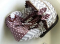 Rosy Kids Infant Carseat Canopy Cover 3 Pc Whole Caboodle Baby Car Seat Cover Kit Cotton C040100