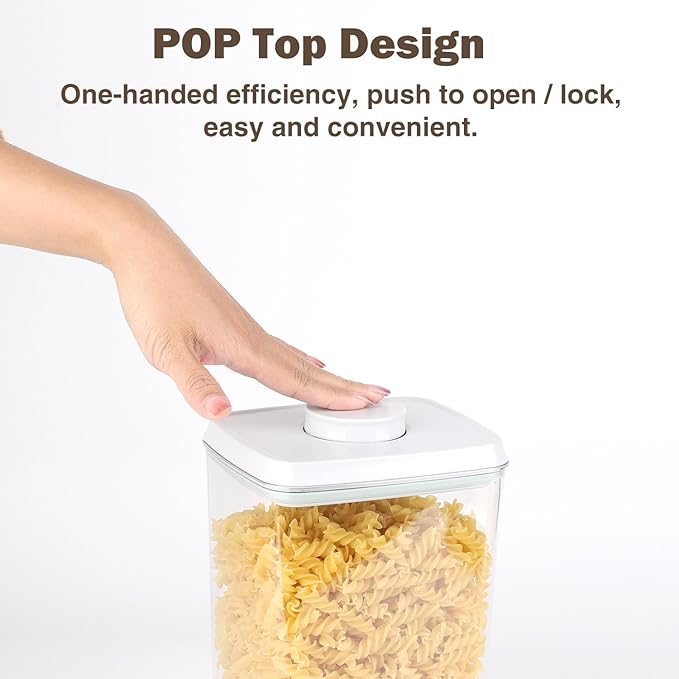 Pop Food Storage Containers Airtight Food Storage Containers Set