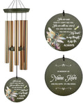 Personalized Memorial Wind Chimes, for Loss of Mom, Wind Chime Loss Loved One, in Loving Memory Personalized Wind Chime, Bereavement/Sympathy/Memorial Gifts for Remembrance, Product in USA
